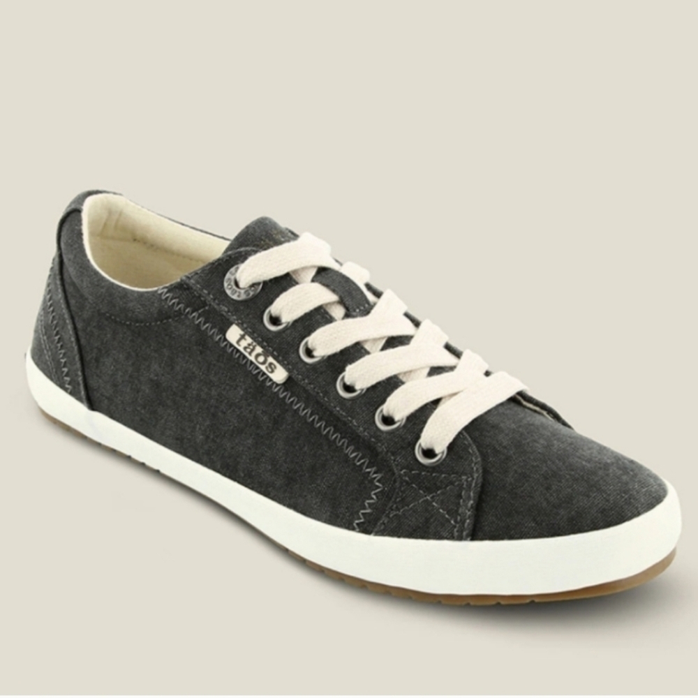 Taos Womens The Star Canvas Lace Up Sneakers Shoes sz 11